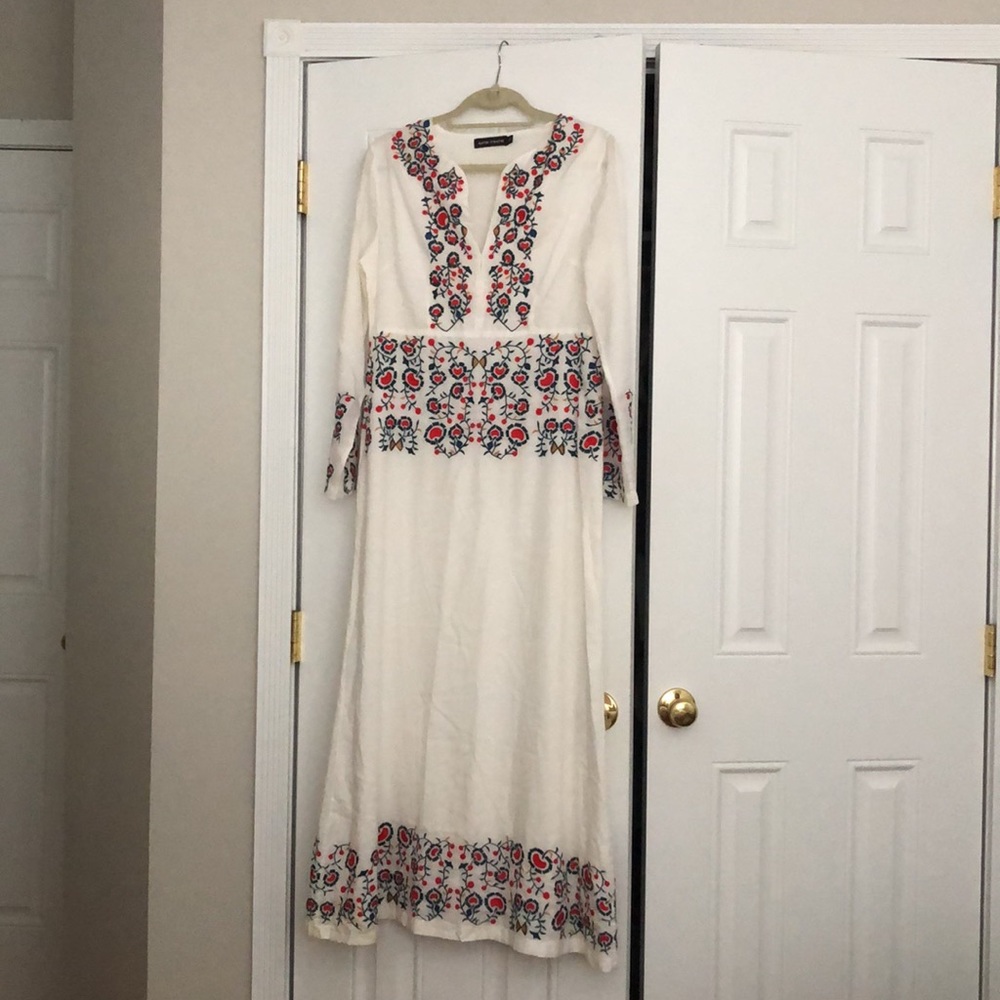 Antik Batik long embroidered dress